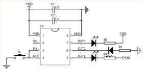 开关芯片电路图
