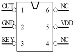 长按5秒开关机芯片
