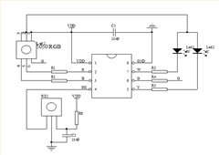 21键七彩遥控潜水灯芯片