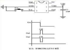EY410短按输出1.6秒复位IC