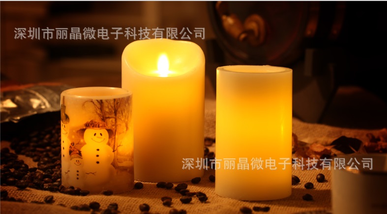 定时电子蜡烛灯