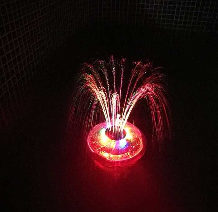 遥控喷泉闪灯IC芯片,水上乐园的七彩世界