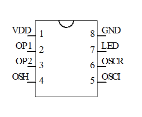 七、封装脚位图(SOP-8)