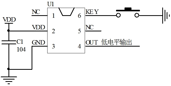 EC3201A一键开关机芯片