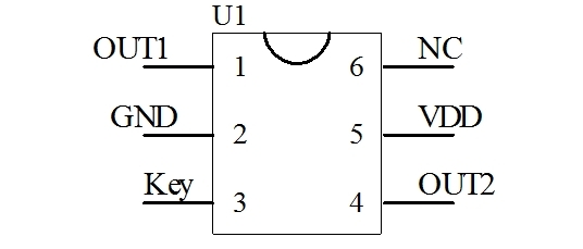 6脚开关电源芯片