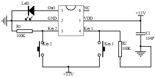 开关芯片电路图