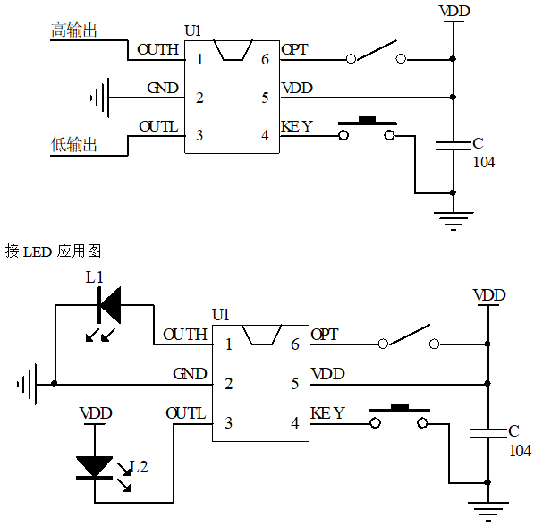 开关芯片电路图
