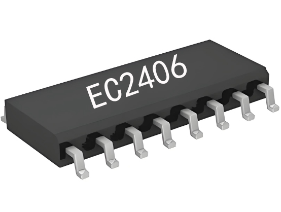 EC2406红外遥控七彩拾音灯芯片