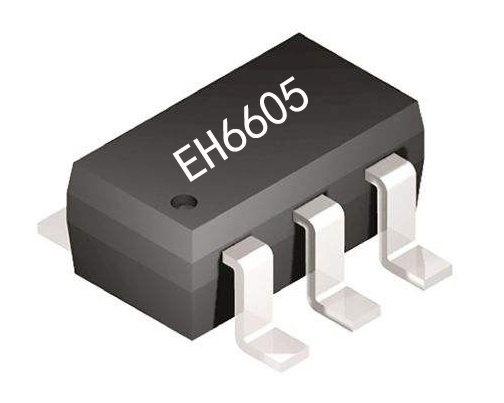 EH6605长按2秒开关机闪灯芯片